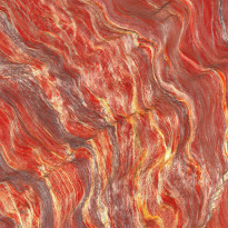 Seinälaatta Caisla Luxury Fabrio, 600x600 mm, punainen/kulta