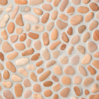 Luonnonkivimosaiikki Qualitystone Pebble Terra, Interlock, verkolla, 300x300 mm