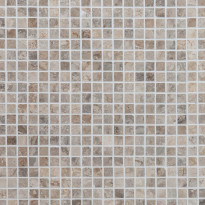 Marmorimosaiikki Qualitystone Royal Oyster, kiiltävä, verkolla, 305 x 305/15 x 15 mm