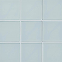 Lasimosaiikki Qualitystone Crystal Super White, 100 x 100 mm