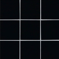 Seinälaatta Qualitystone Crystal Black, 100 x 100 mm