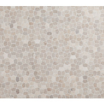 Mosaiikkilaatta Qualitystone Pentagon Mini White, 30x50mm