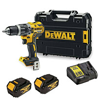 Akkuiskuporakone DeWalt XR DCD796M2-QW, 70Nm, 18V, 2x4.0Ah akuilla + TSTAK