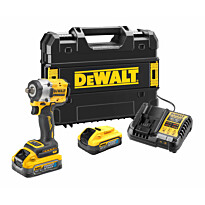 Akkuiskumutterinväännin DeWalt XR DCF921H2T-QW, 406Nm, 18V, 2x5.0Ah akuilla + TSTAK