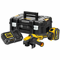 Akkukulmahiomakone DeWalt XR Flexvolt Advantage DCG409T1-QW, Ø125mm, 18V, 6.0Ah akulla