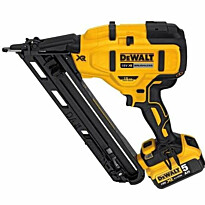 Akkuviimeistelynaulain DeWalt XR DCN650P2-QW, 15Ga, 18V, 2x5.0Ah akuilla + salkku
