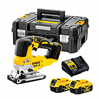 Akkupistosaha DeWalt XR DCS334P2-QW, 3200spm, 18V, 2x5.0Ah akuilla + TSTAK