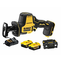 Akkupuukkosaha DeWalt XR DCS369P2-QW, 2800spm, 18V, 2x5.0Ah akuilla + TSTAK