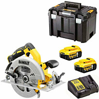 Akkupyörösaha DeWalt XR DCS570P2-QW, Ø184mm, 18V, 2x5.0Ah akuilla + TSTAK