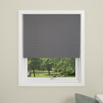 Rullakaihdin Debel Zig Zag, 90x210cm, pimentävä, harmaa