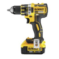 Akkuporakone DeWalt XR, 60Nm, 2000rpm, 18V, 2x4.0Ah akuilla + salkku