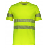T-paita Dimex 4058+, huomioväri, keltainen