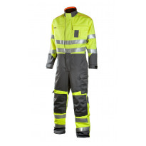 Kokohaalari Dimex 6003, huomioväri, harmaa/keltainen