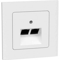 Datarasia Gelia Connect 2 Home, 2xrj45, uppo-asennus, valkoinen