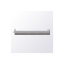 Korkea kaappi Easy Bath OVI2, 1556x300x288mm, vetimellä, kiiltävä valkoinen