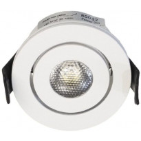 LED-alasvalo FTLIGHT Moodspot, 3W, IP44, 3000K, himmennettävä, valkoinen