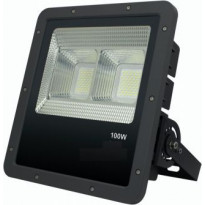 LED-valonheitin FTLIGHT Work Platinum, 100W, 4500K, 346x314x101mm, musta