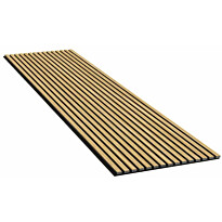Akustiikkalevy Evella M27, 21x600x2400mm, tammi, melamiinipintainen 