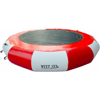 Vesitrampoliini Deep Sea, Ø400cm, punainen, sähköpumpulla