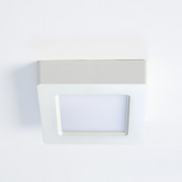 Alasvalo FTLIGHT Luce, 6W, 450lm, 3000K/4000K, IP43/IP20, himmennettävä, neliö