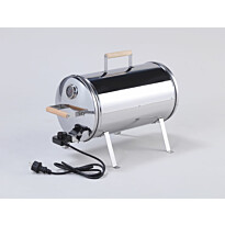 Sähkösavustin Kobe, 1100W, termostaatti, 57x35x41cm, ruostumaton teräs