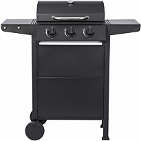 Kaasugrilli Dose Barbeque, 3 poltinta, musta
