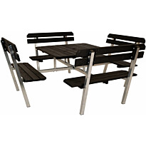 Piknik-pöytäryhmä Eden Wood Quattro, 8 henkilölle
