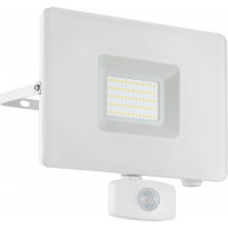 LED-ulkoseinävalaisin/-valonheitin Eglo Faedo, 200x205mm, liiketunnistimella, valkoinen