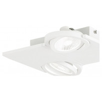 LED-katto-/seinäspotti Eglo Brea, 2-osainen, valkoinen 39134