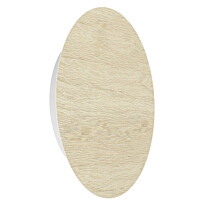 Seinävalaisin Eglo Alamilo, Ø22cm, LED, 9.2W, IP20, puu/valkoinen