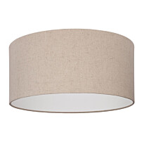 Kattovalaisin Eglo Feniglia, Ø47.5cm, E27, 40W, IP20, pellava