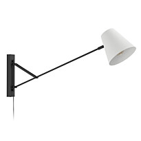 Seinävalaisin Eglo Forcadet, E27, 40W, IP20, musta/harmaa