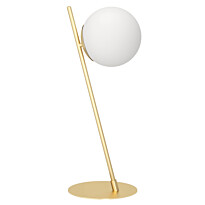 Pöytävalaisin Eglo Rondo 4, 56.5cm, E27, 40W, IP20, messinki/valkoinen
