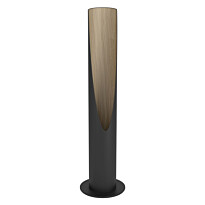 Pöytävalaisin Eglo Barbotto, 39.5cm, GU10, 4.5W, IP20, musta/puu