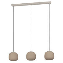 Riippuvalaisin Eglo Cominio, 88.5cm, 3xE27, 40W, IP20, hiekka
