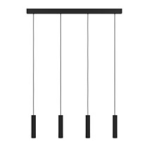 Riippuvalaisin Eglo Almudaina, 84cm, 4xLED 5.4W, IP20, musta