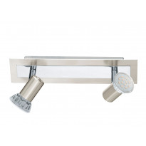 Kattovalaisin Rottelo LED, 2-osainen, kromi