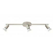 Kattospotti Buzz LED, 3-osainen, teräs