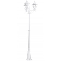Pylväsvalaisin Eglo Navedo, 3x60W, Ø560x2200mm, E27, IP44, valkoinen/kirkas