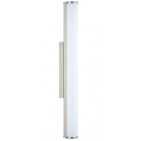 LED-peilivalaisin Eglo Calnova, 16W, 50x600x85mm, IP44, himmennettävä, harjattu teräs/valkoinen