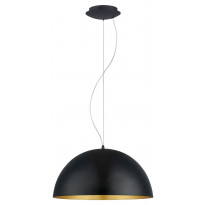 Riippuvalaisin Eglo Gaetano 1, Ø530mm, musta, kulta 94936
