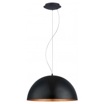 Riippuvalaisin Eglo Gaetano 1, Ø530mm, musta, kupari 94938