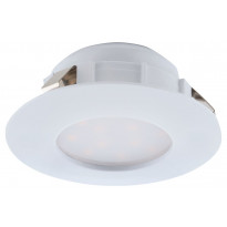 LED-alasvalo Eglo Pineda 6W, Ø78mm, IP20/44, valkoinen 95817
