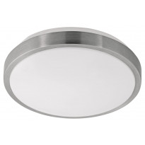 LED-plafondi Eglo Competa 1, Ø245mm, valkoinen, teräs 96032