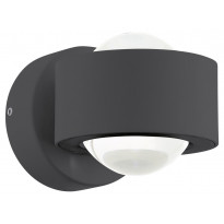 LED-seinävalaisin Eglo Ono 2, antrasiitti 96049