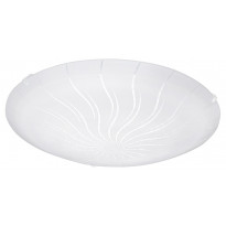 LED-plafondi Eglo Margitta 1, Ø315mm, valkoinen, kuvioitu 96111