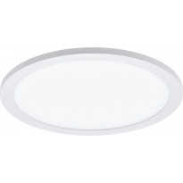 LED-kattovalaisin Eglo Sarsina-A, Ø300mm, valkoinen