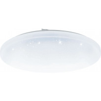 LED-plafondi Eglo Frania-A, Ø400mm, valkoinen