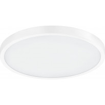 LED-plafondi Eglo Fueva-A, Ø300mm, pinta-asennettava, valkoinen