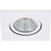 LED-alasvalo Eglo Saliceto, 88x88mm, 2700K, valkoinen